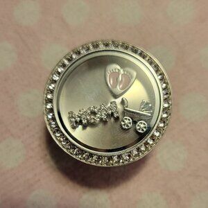 Mom origami owl charm set